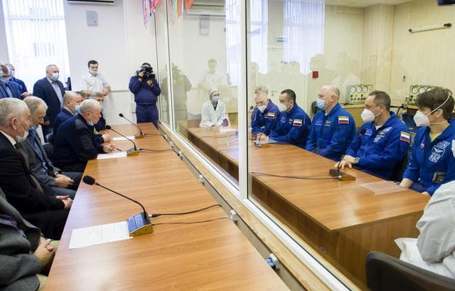 NASA image: Expedition 65 Preflight
