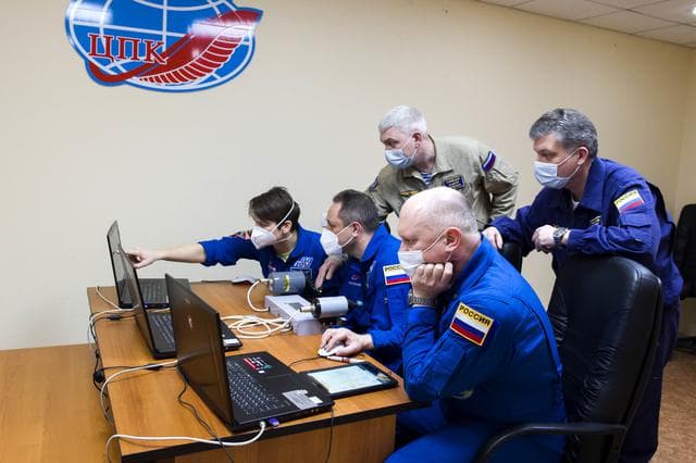 NASA image: Expedition 65 Preflight