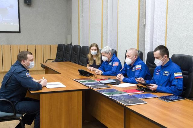 NASA image: Expedition 65 Preflight