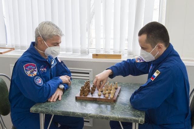 NASA image: Expedition 65 Preflight