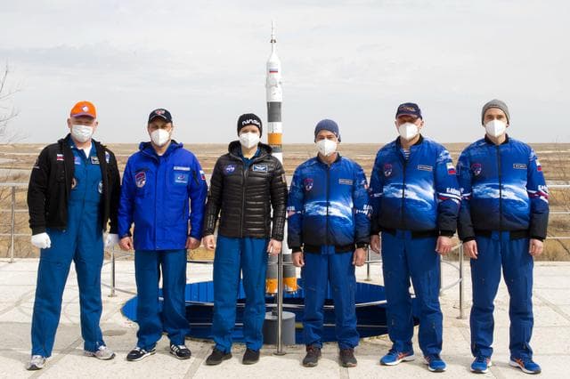 NASA image: Expedition 65 Preflight