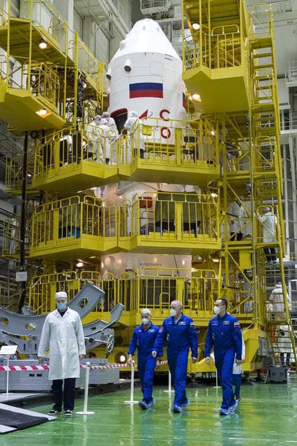 NASA image: Expedition 65 Preflight