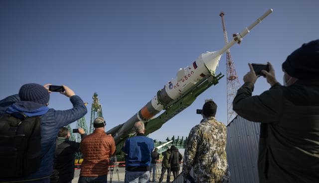 NASA image: Expedition 65 Soyuz Rollout