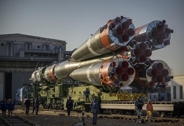 NASA image: Expedition 65 Soyuz Rollout