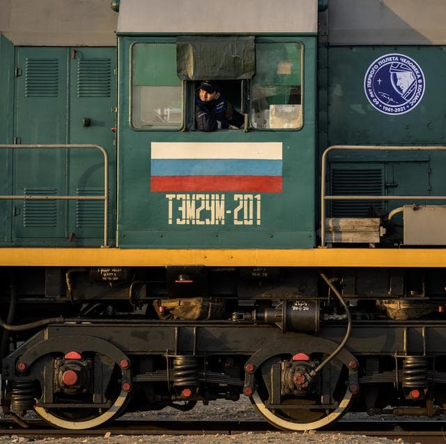 NASA image: Expedition 65 Soyuz Rollout