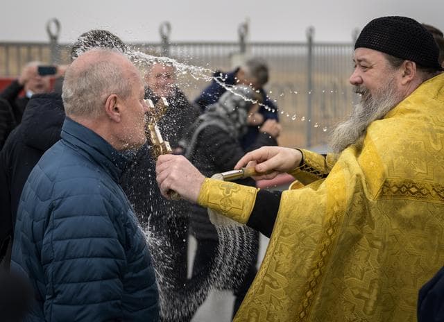 NASA image: Expedition 65 Soyuz Blessing