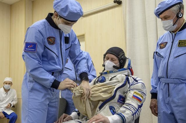 NASA image: Expedition 65 Preflight