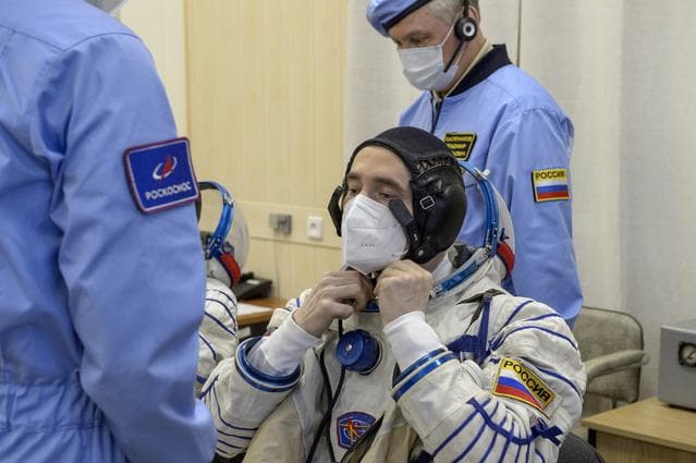 NASA image: Expedition 65 Preflight