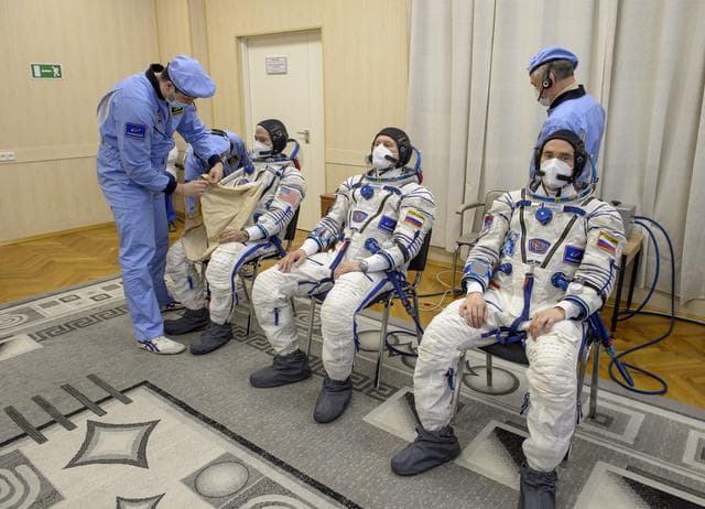 NASA image: Expedition 65 Preflight