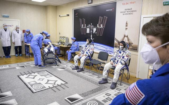 NASA image: Expedition 65 Preflight