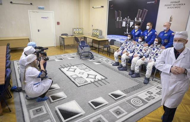 NASA image: Expedition 65 Preflight