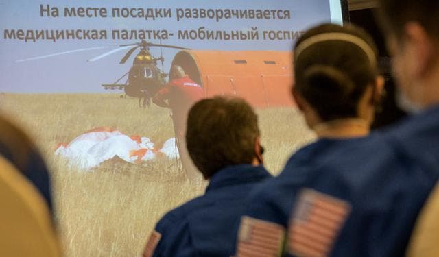 NASA image: Expedition 64 Landing Preparations