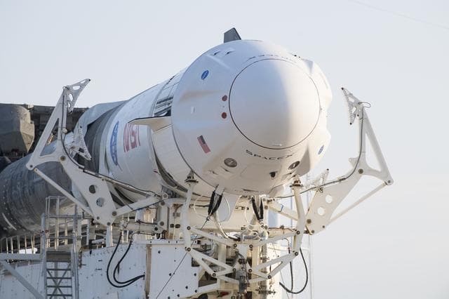 NASA image: SpaceX Crew-2 Rollout