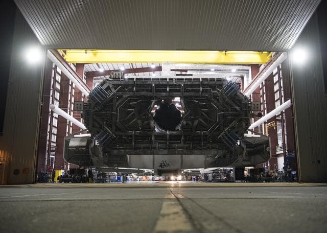 NASA image: SpaceX Crew-2 Rollout