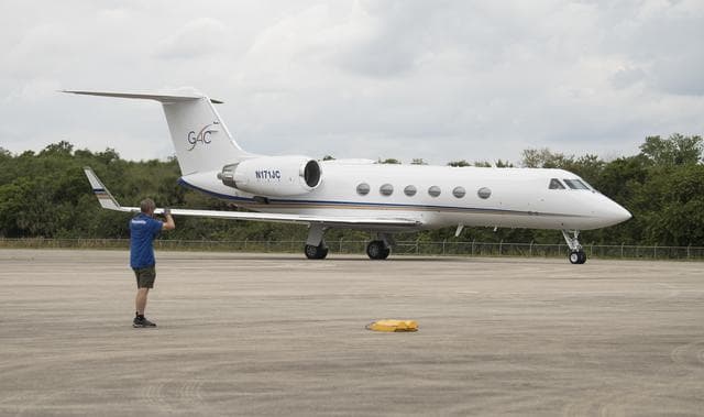 NASA image: SpaceX Crew-2 Crew Arrival