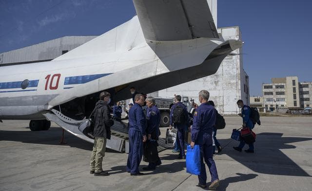 NASA image: Expedition 64 Landing Preparations