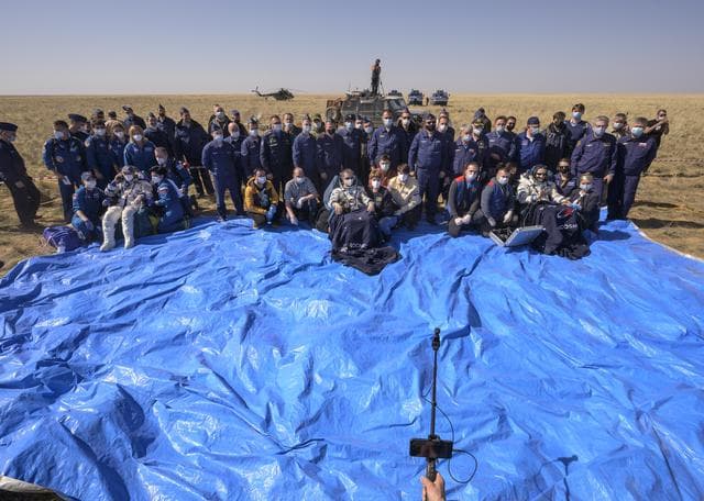 NASA image: Expedition 64 Soyuz Landing