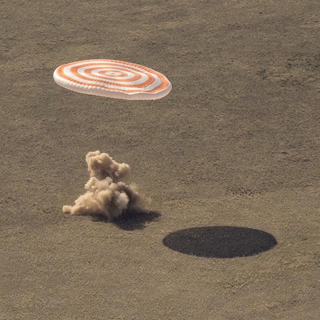 NASA image: Expedition 64 Soyuz Landing