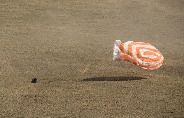 NASA image: Expedition 64 Soyuz Landing