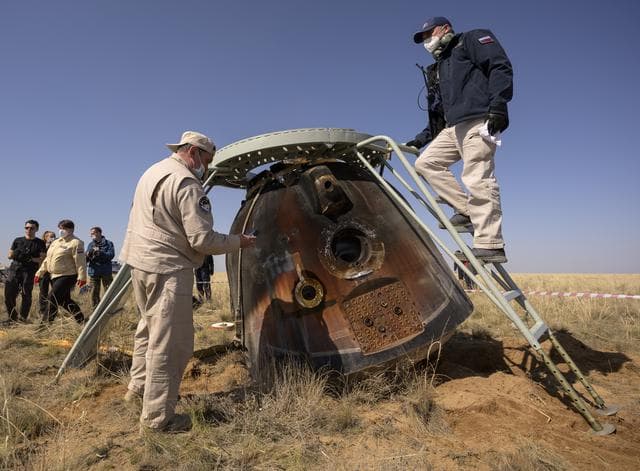 NASA image: Expedition 64 Soyuz Landing