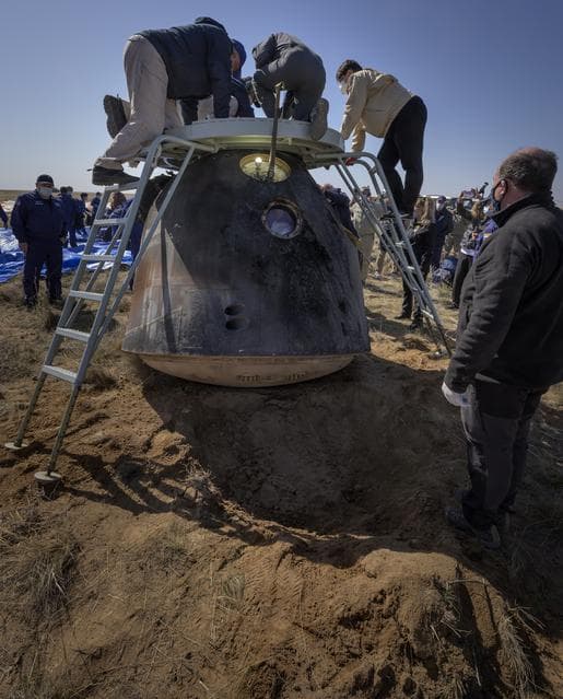 NASA image: Expedition 64 Soyuz Landing