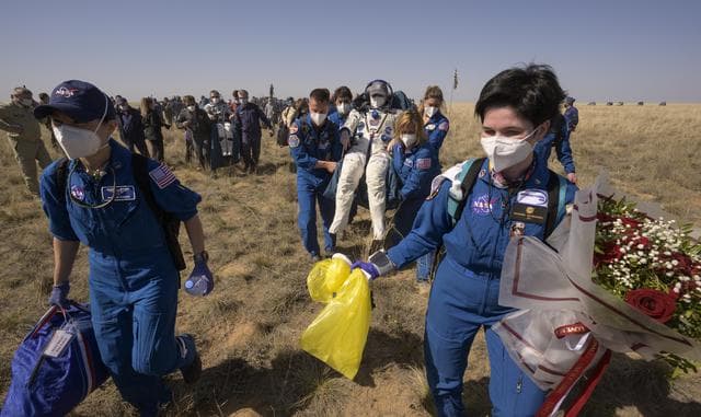 NASA image: Expedition 64 Soyuz Landing