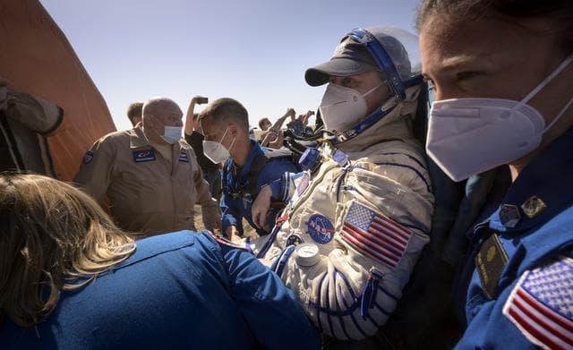 NASA image: Expedition 64 Soyuz Landing