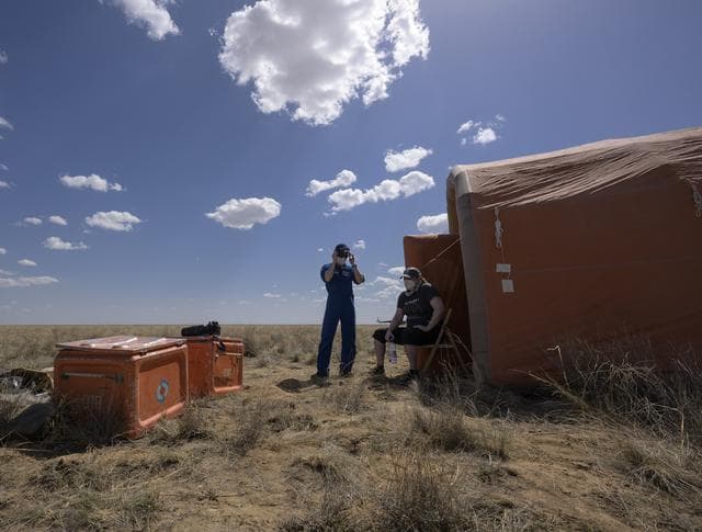 NASA image: Expedition 64 Soyuz Landing
