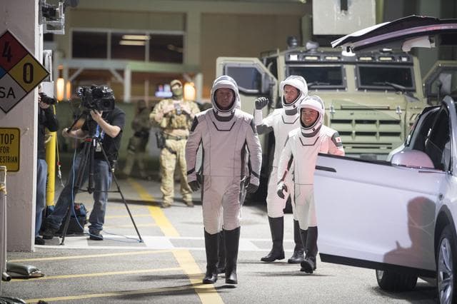 NASA image: SpaceX Crew-2 Dress Rehersal
