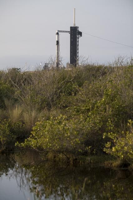 NASA image: SpaceX Crew-2 Preflight