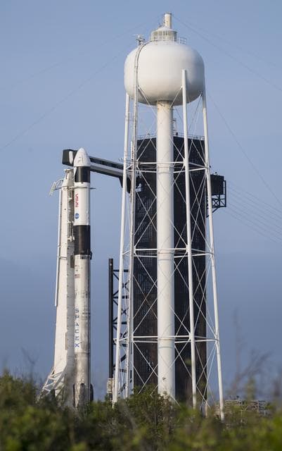 NASA image: SpaceX Crew-2 Preflight