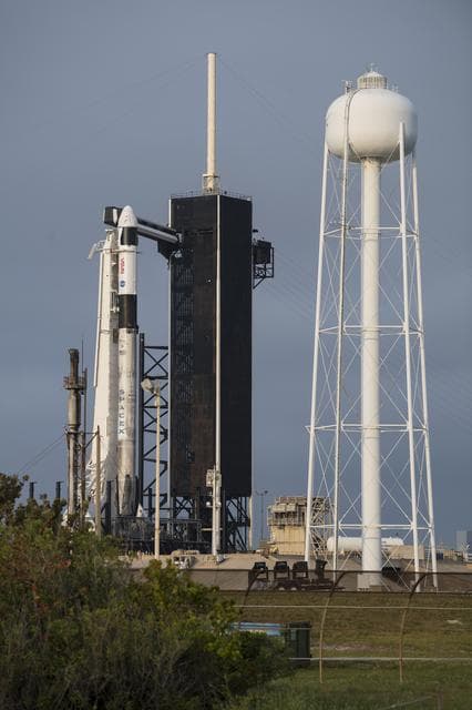 NASA image: SpaceX Crew-2 Preflight