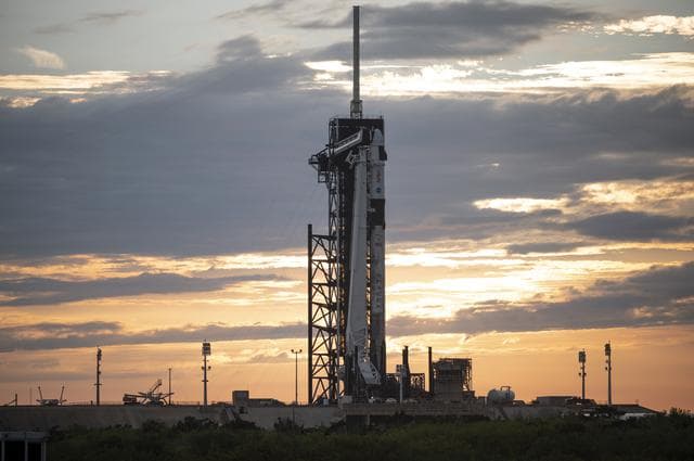 NASA image: SpaceX Crew-2 Preflight