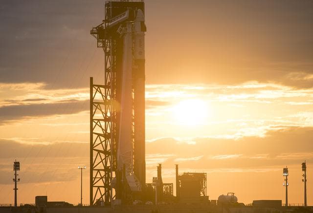 NASA image: SpaceX Crew-2 Preflight