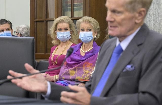 NASA image: Bill Nelson Senate Confirmation Hearing