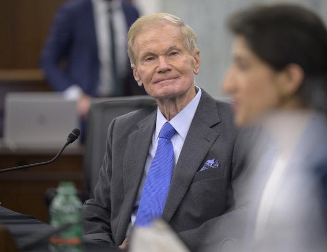 NASA image: Bill Nelson Senate Confirmation Hearing