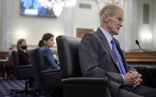 NASA image: Bill Nelson Senate Confirmation Hearing