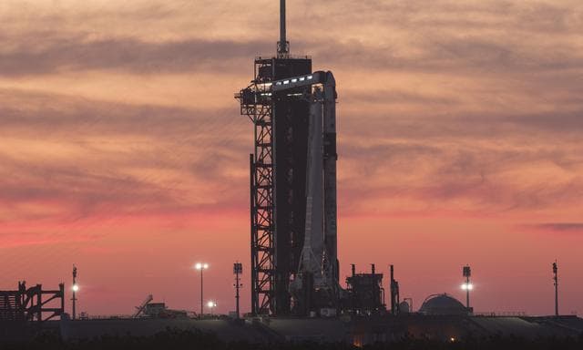 NASA image: SpaceX Crew-2 Preflight