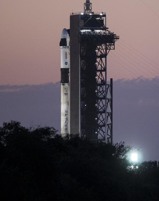 NASA image: SpaceX Crew-2 Preflight