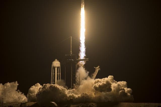 NASA image: SpaceX Crew-2 Launch