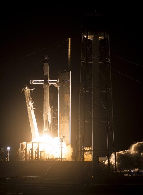 NASA image: SpaceX Crew-2 Launch