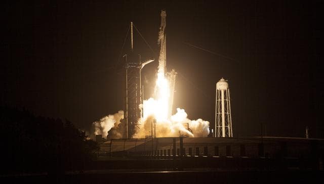 NASA image: SpaceX Crew-2 Launch