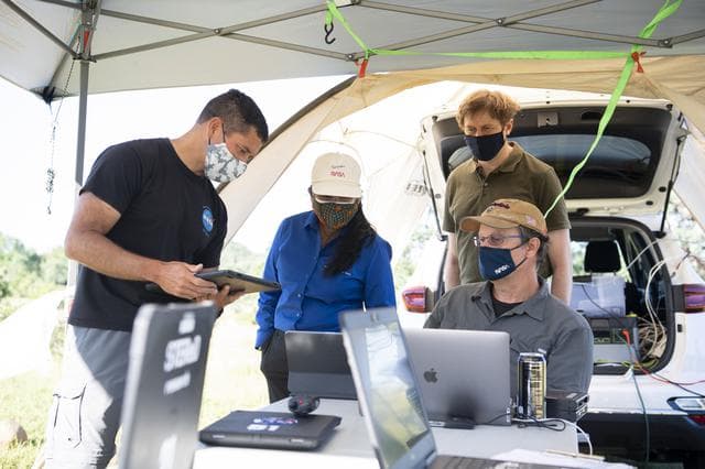 NASA image: STEReO Field Testing
