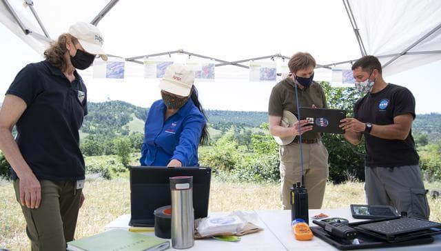 NASA image: STEReO Field Testing