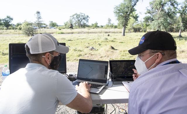 NASA image: STEReO Field Testing