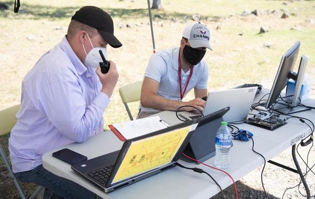 NASA image: STEReO Field Testing