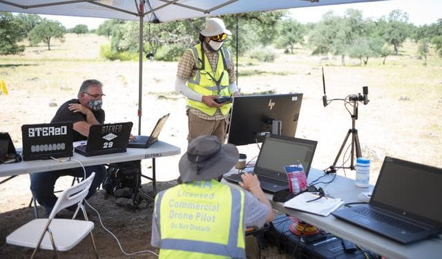 NASA image: STEReO Field Testing
