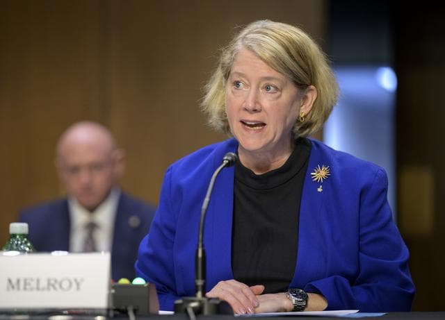 NASA image: Pam Melroy Senate Confirmation Hearing