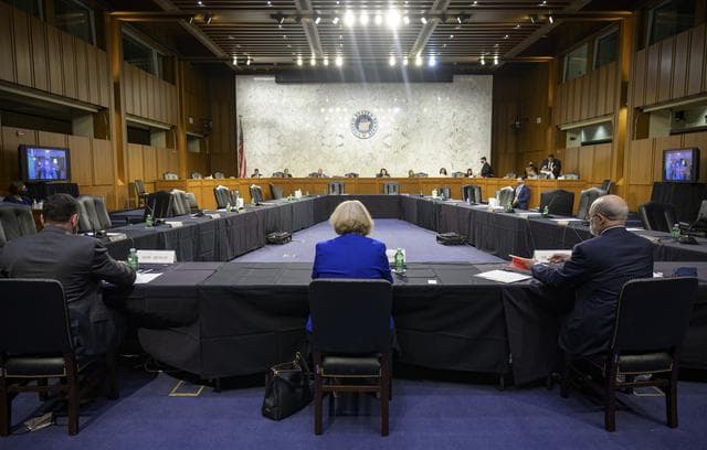 NASA image: Pam Melroy Senate Confirmation Hearing