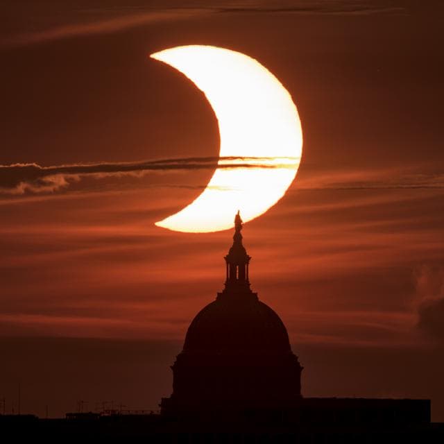 NASA image: Partial Solar Eclipse